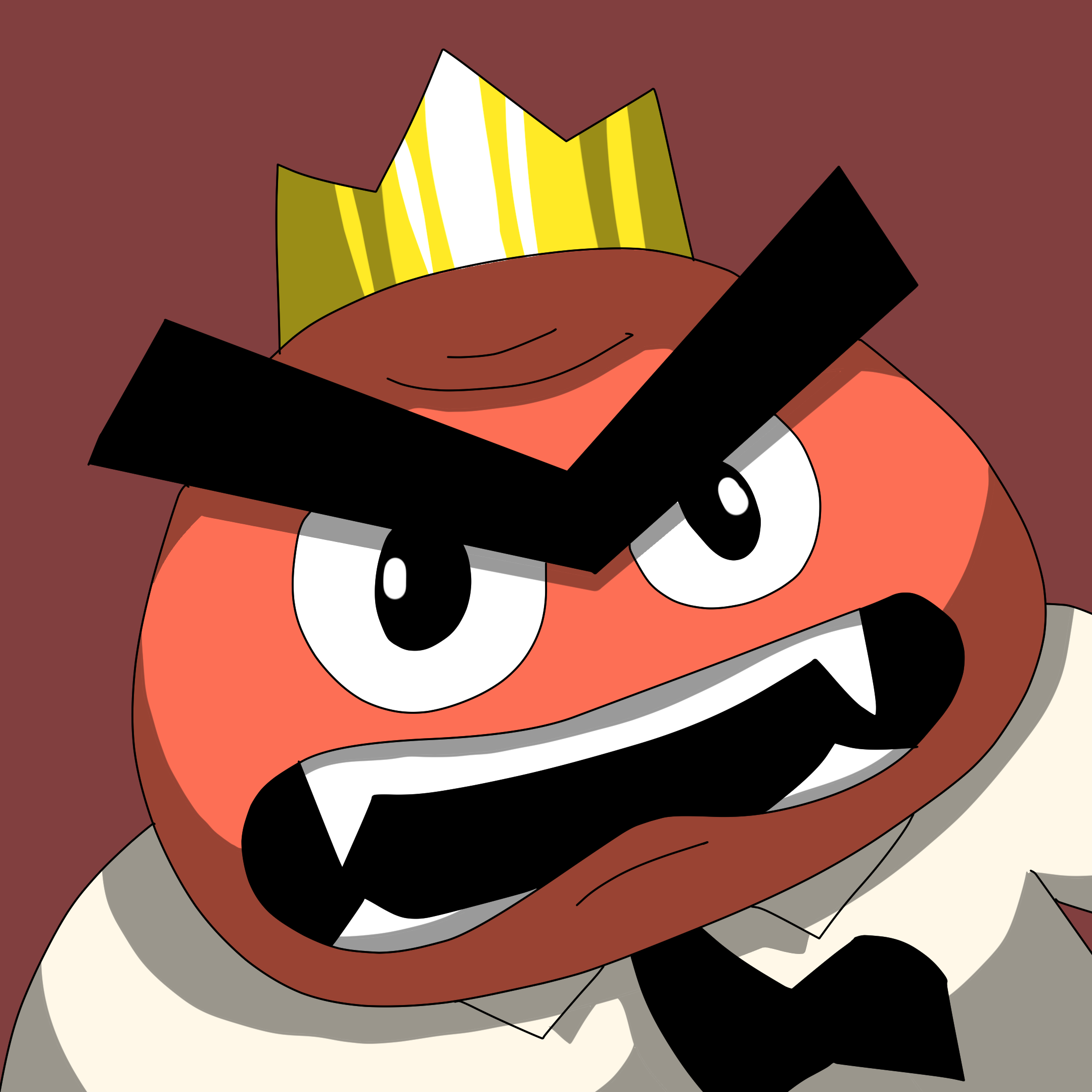 Angriest portrait